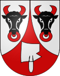 Wappen Gemeinde Kirchdorf (BE) Kanton Bern